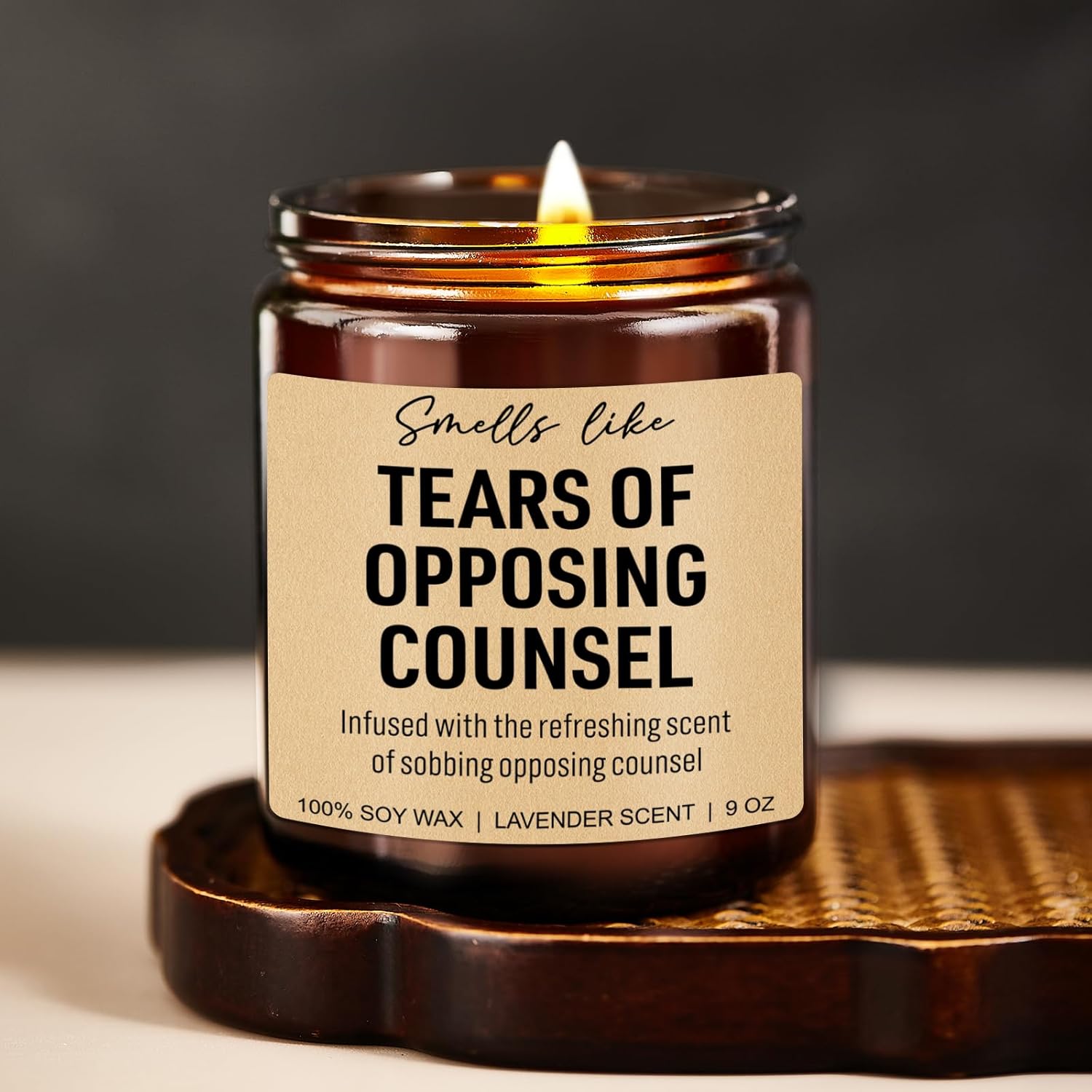 Legal-Love Candle - Fragrant Gift for Lawyers Graduates Bar Students