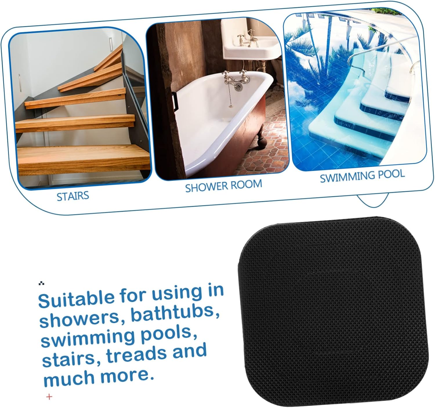 Decorative Tub Stickers Non-Slip Bath Safety Decals
