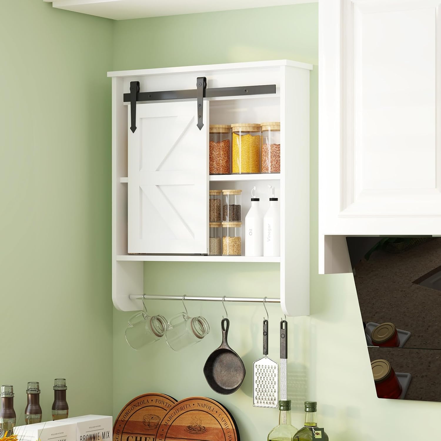Mepplzian Farmhouse Medicine Cabinet