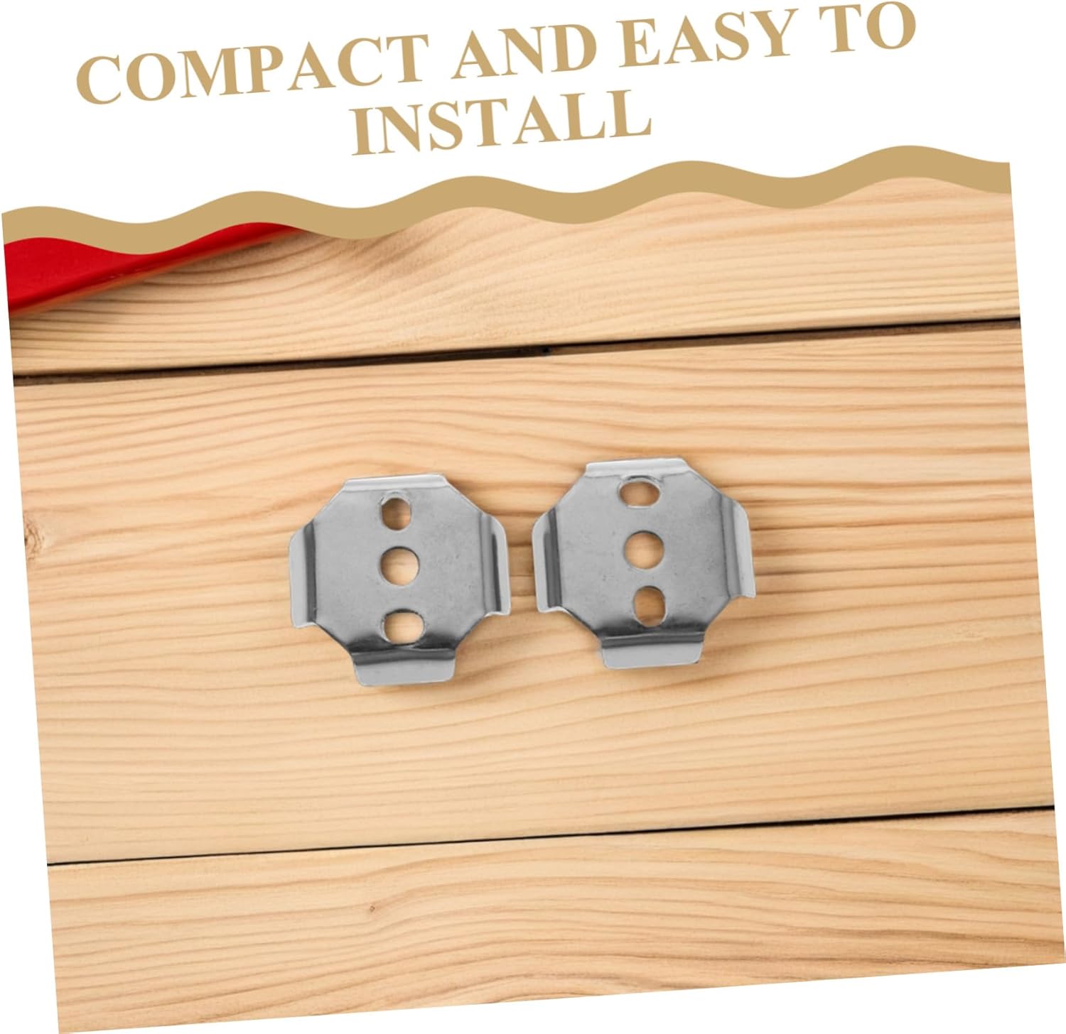 2pcs Bath Towel Rack Replacement with Base Pads and Fixing Clips