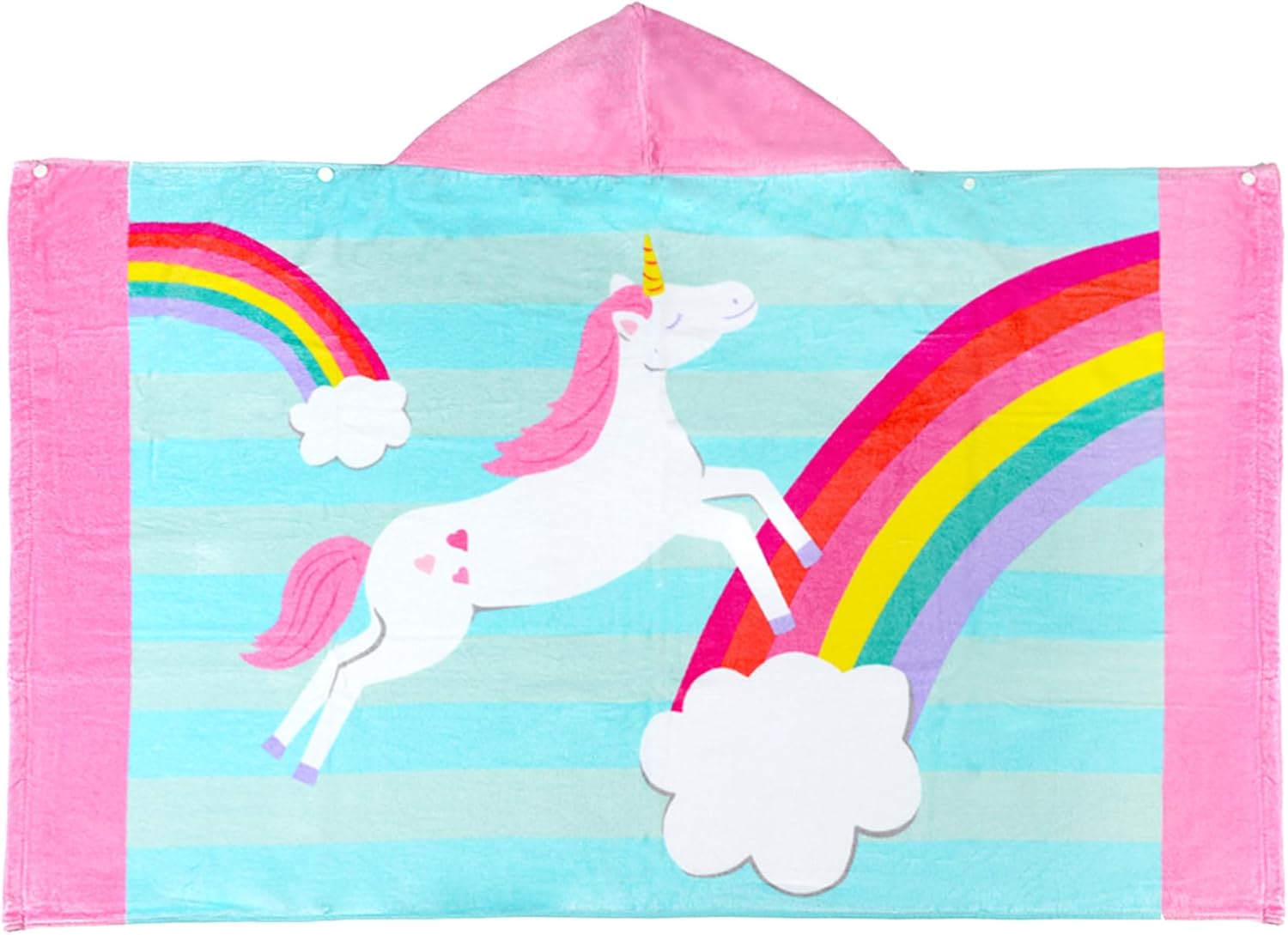 Bavilk Kids Bath Towels Hooded Beach Pool 30x50 Inch