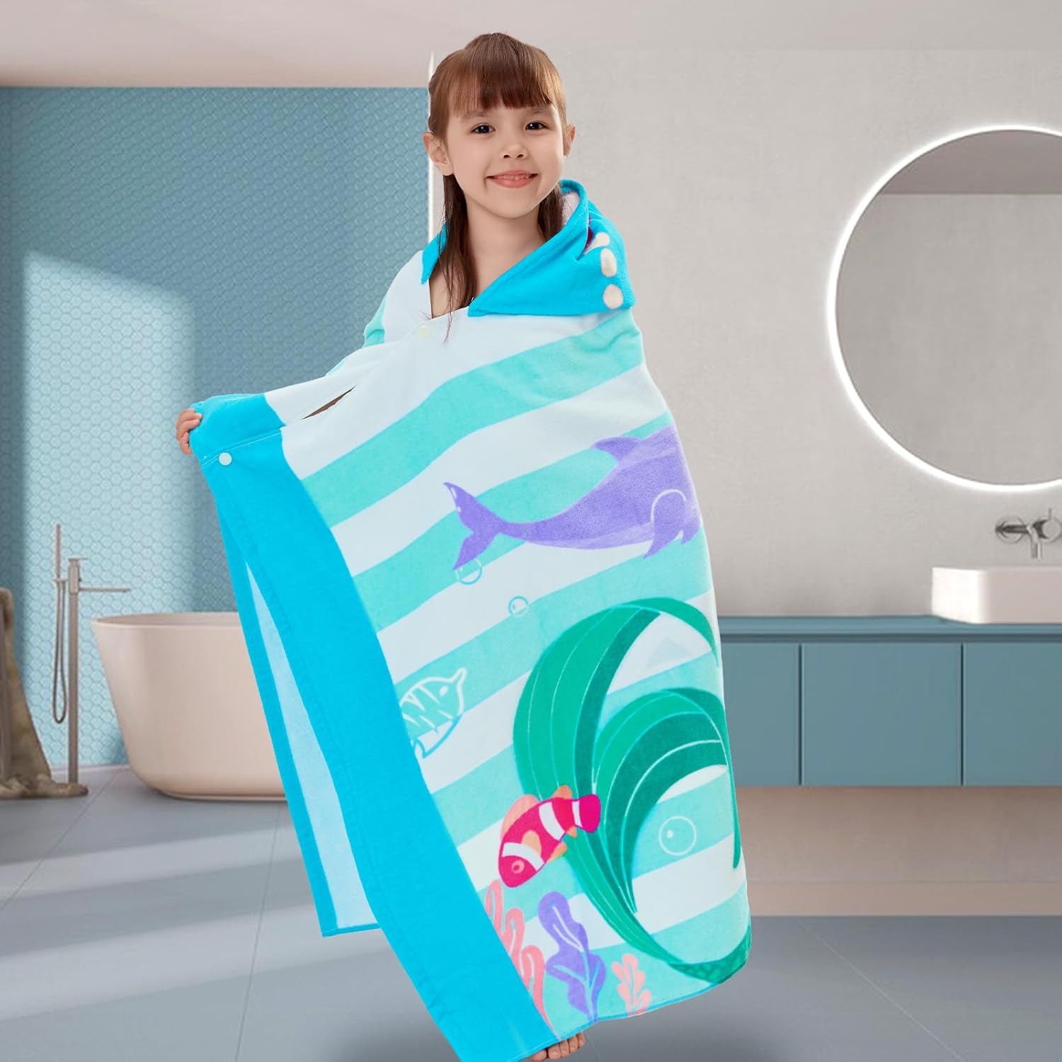 V O O V A M O V A S Toddler Bath Towels