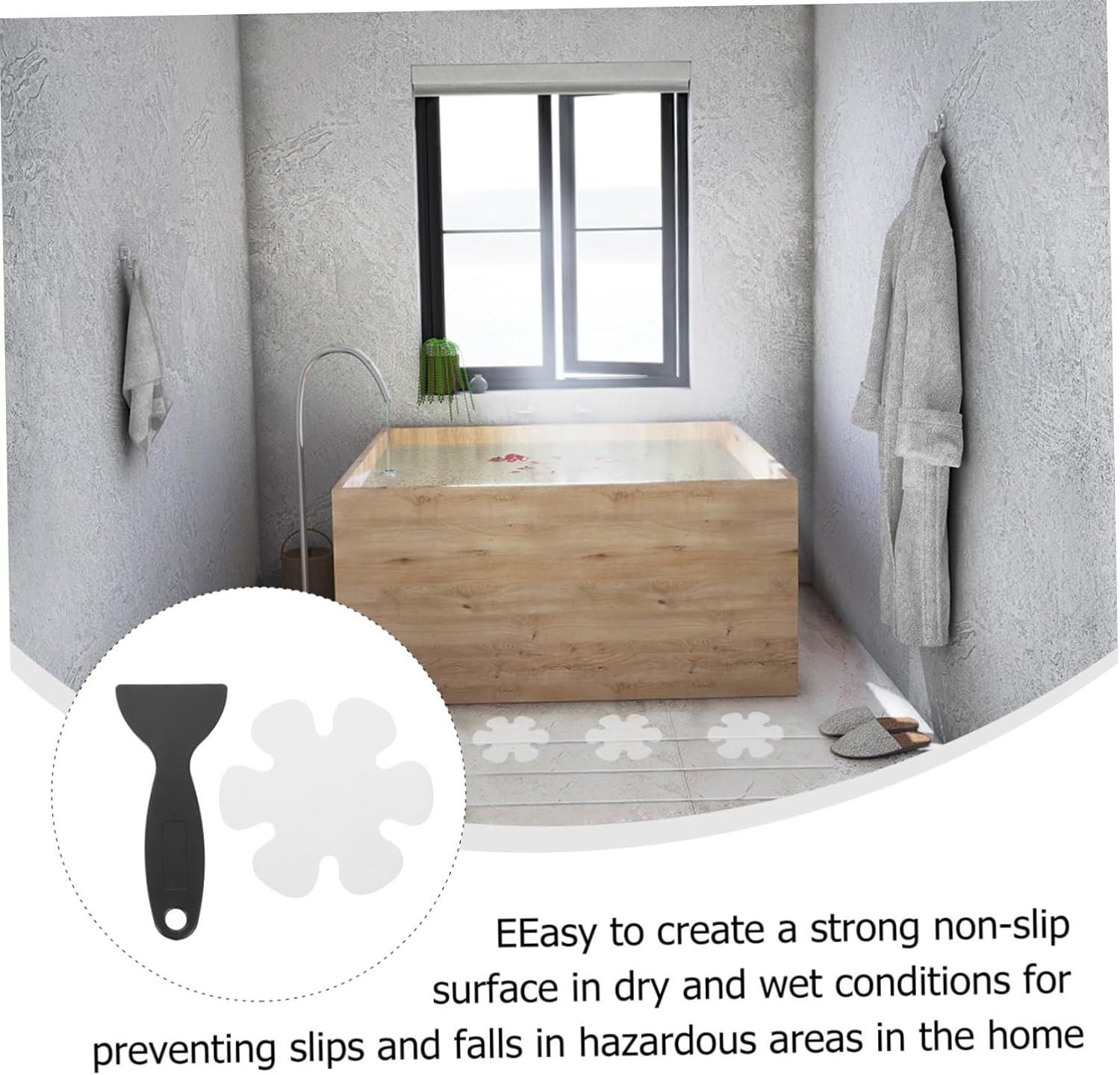 Sturdy Non-Slip Bathroom Floor Sticker