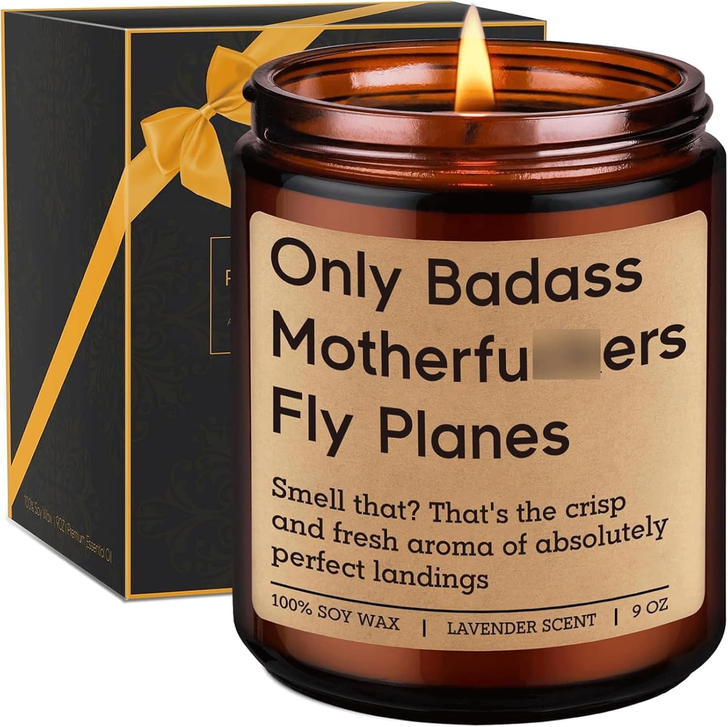 GSPY Scented Candle - Pilot Gifts for Men Women