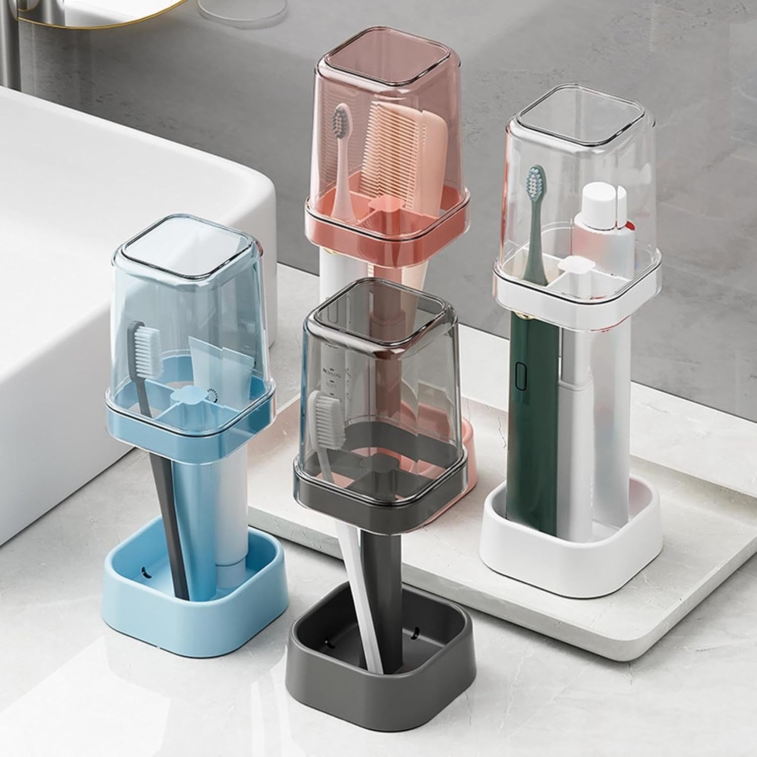 Generic Toothbrush Holder with Cover