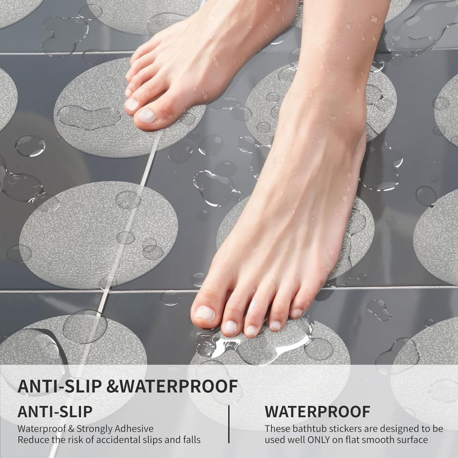 20 non-slip safety sticker set