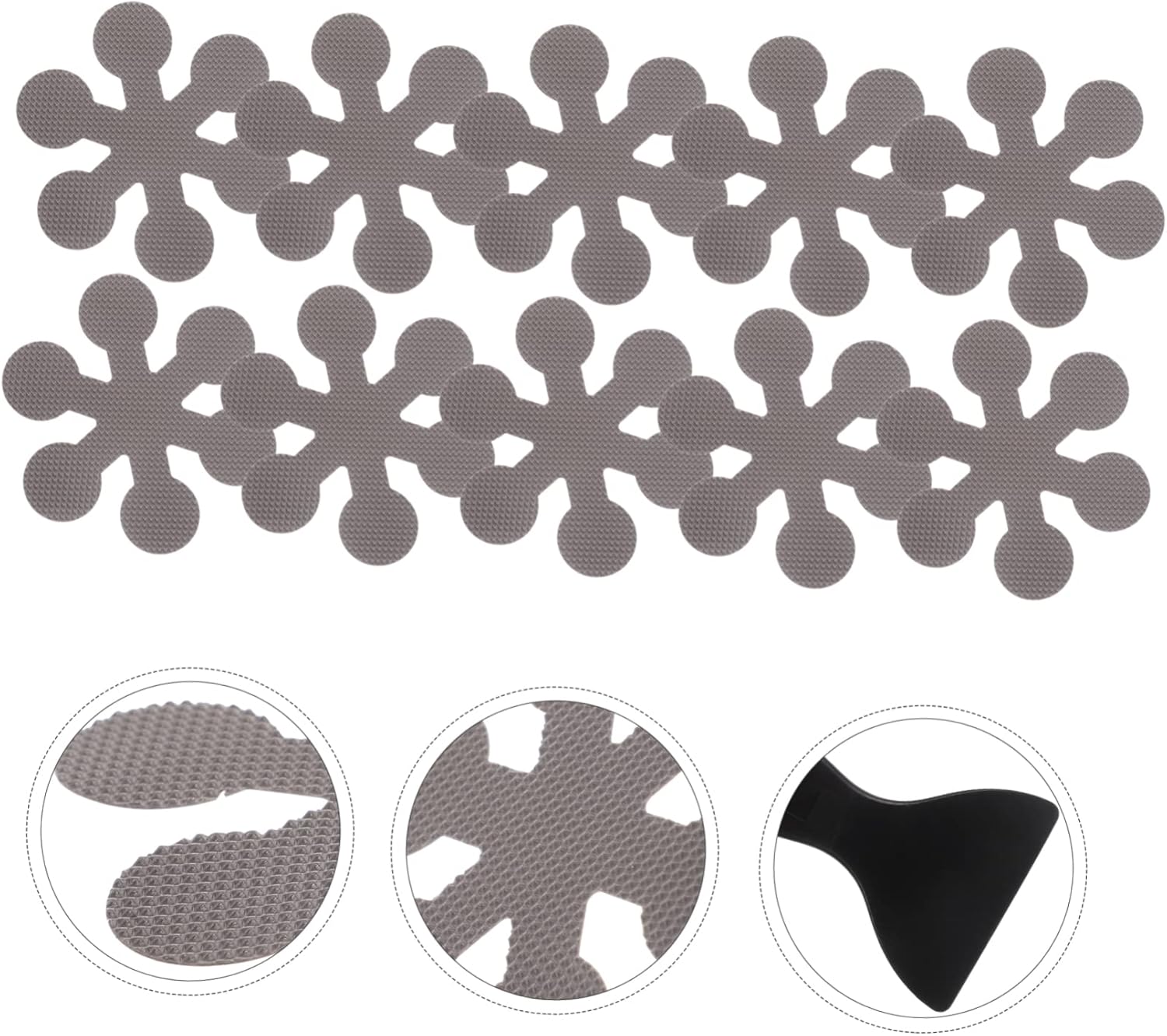 1Set Skidproof Bathtub Stickers for Shower and Bathroom