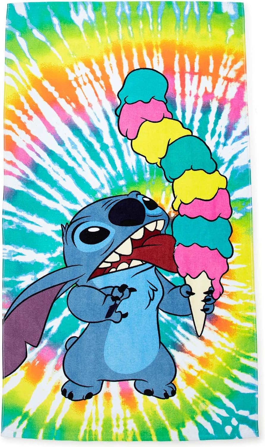 Jay Franco Lilo Stitch Summer Childs Bath Towel