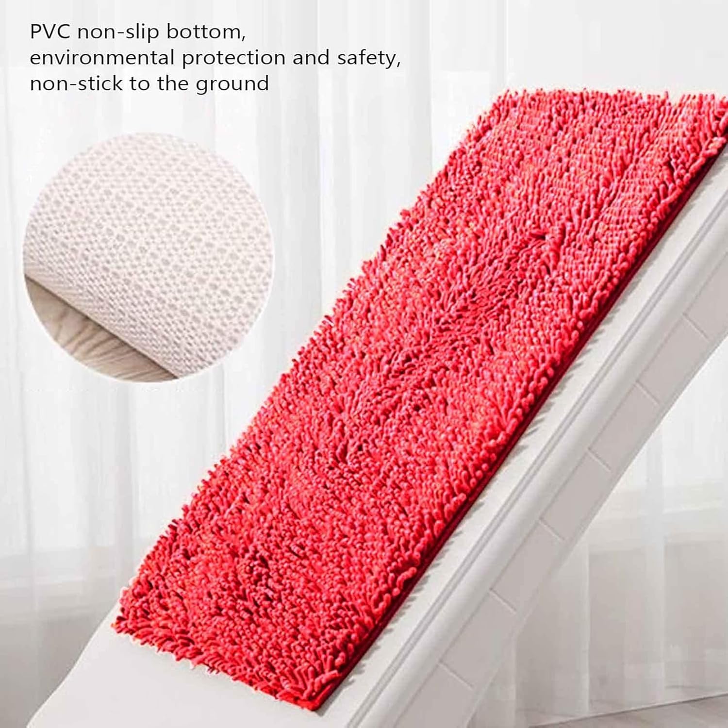 Adorable 27x18 Inch Washable Non-Slip Bath Rug for Kids