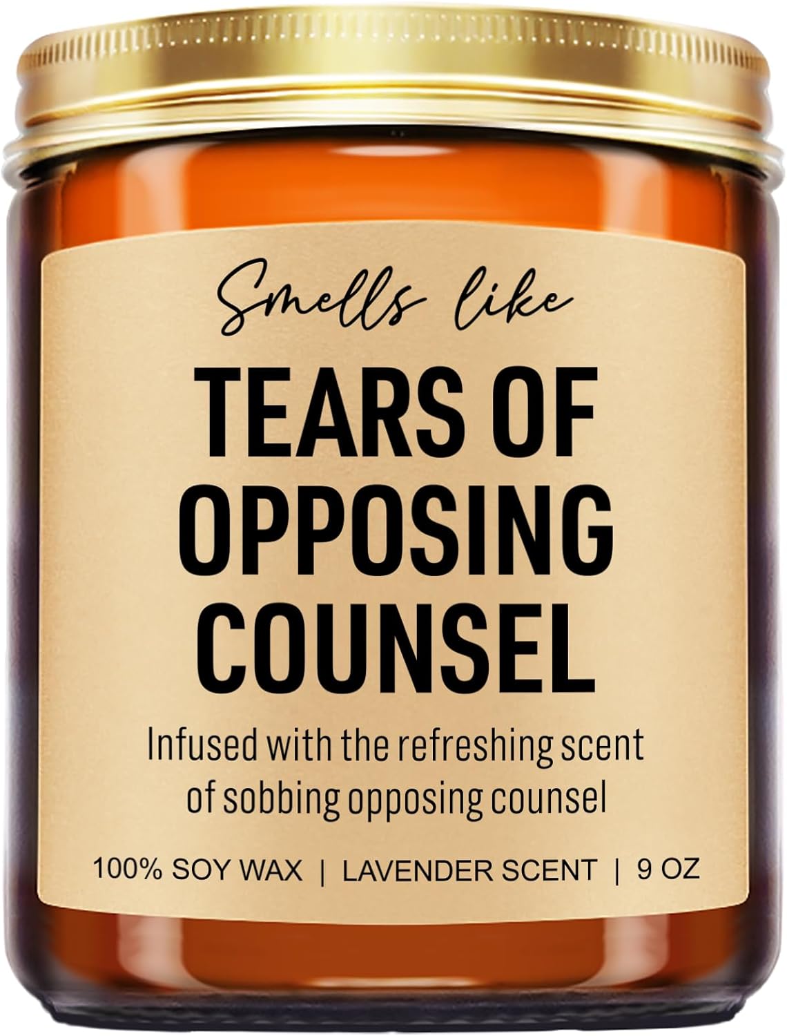 Legal-Love Candle - Fragrant Gift for Lawyers Graduates Bar Students