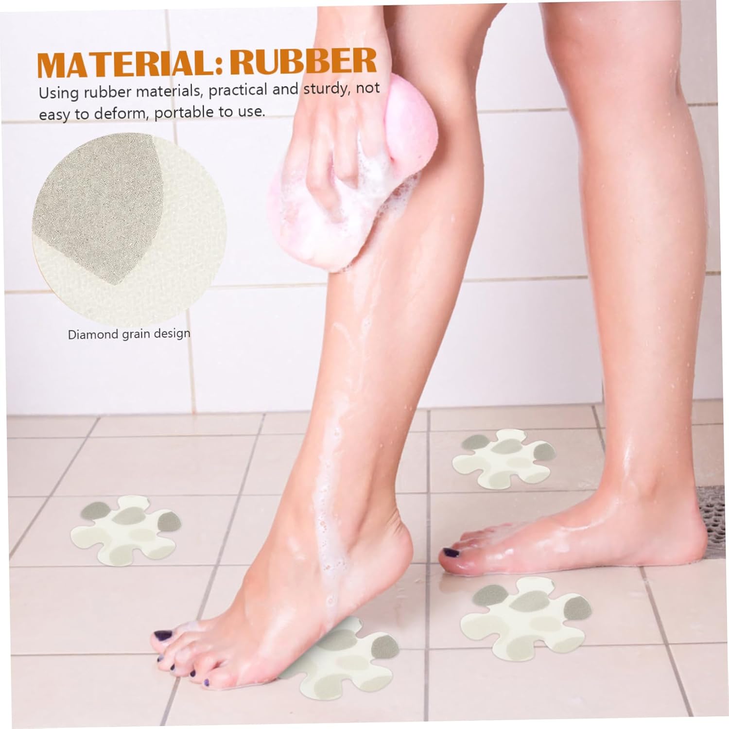 Self-Adhesive Non-Slip bathtub Stickers - Smooth Bathing Experience