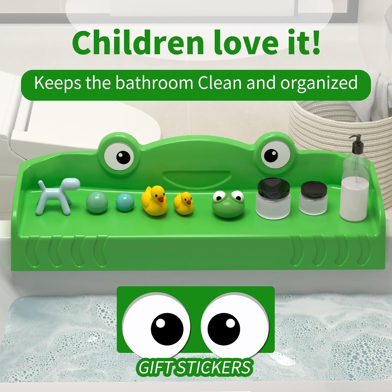 Splash Guard for Bathtubs Water Resistant Play Tray for Kids