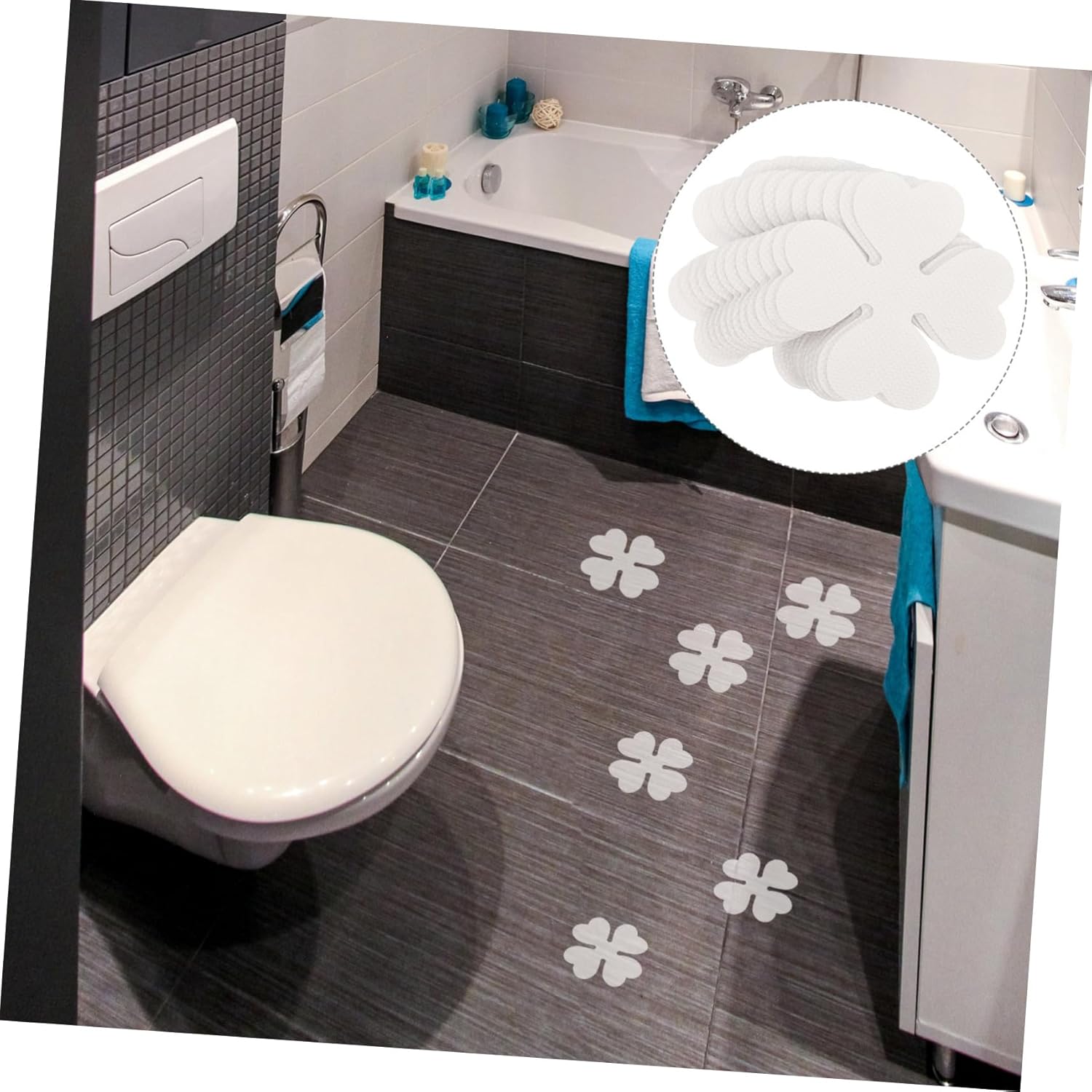 Non-Slip Bath Mat Set