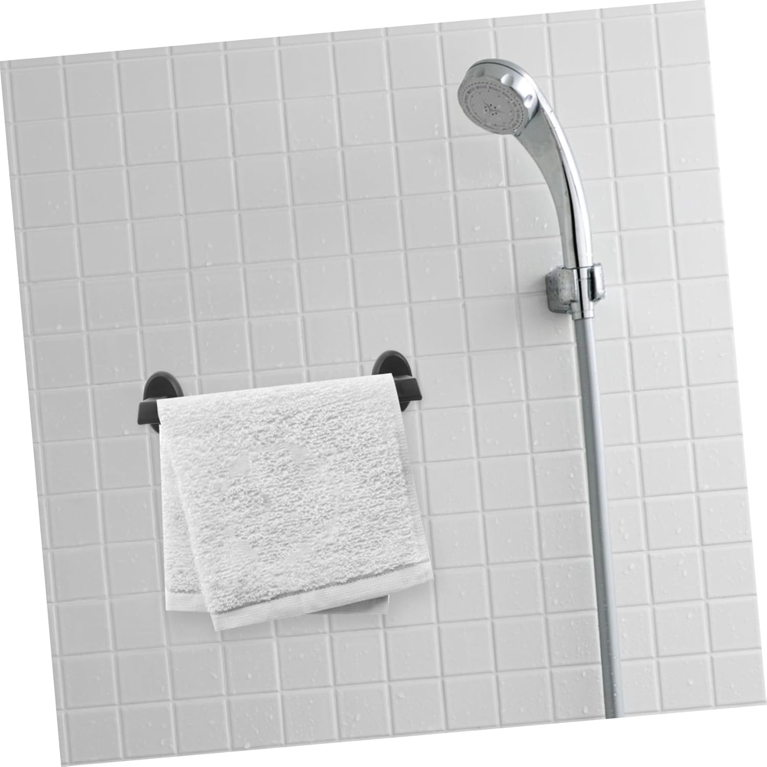 Wall-Mounted Bath Towel Rack