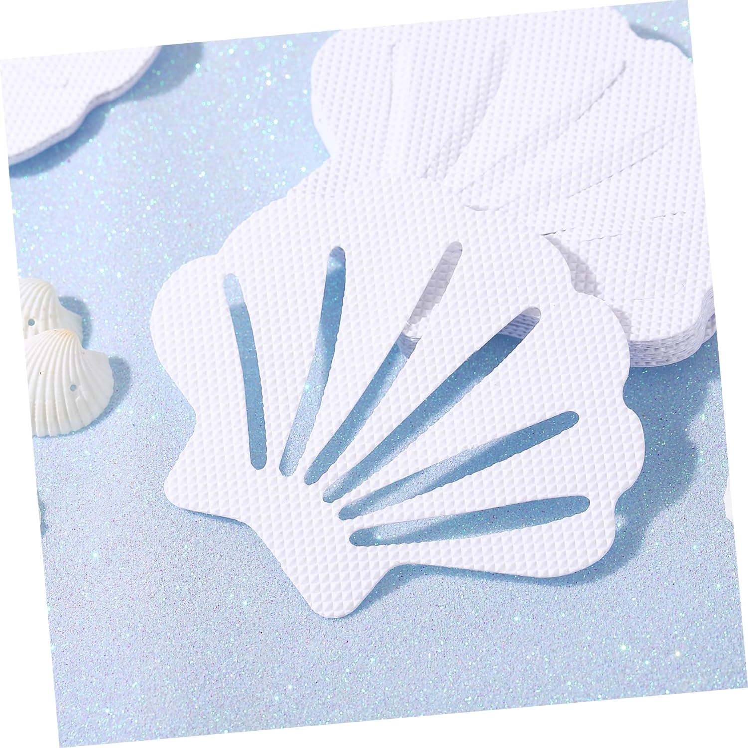 12pcs Non-Slip Bathtub Stickers Seashell Design
