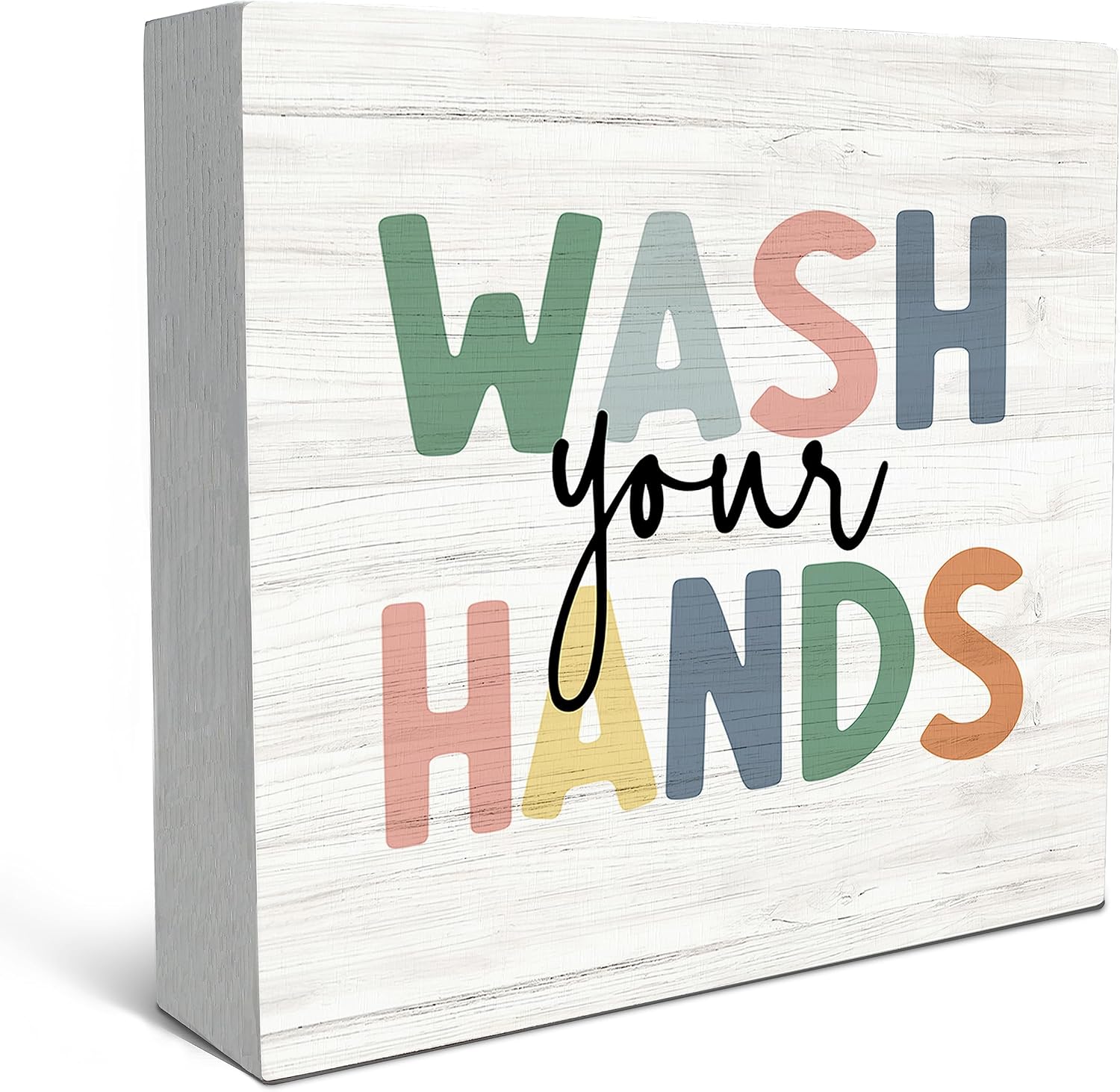 Wash Your Hands Sign for Kids