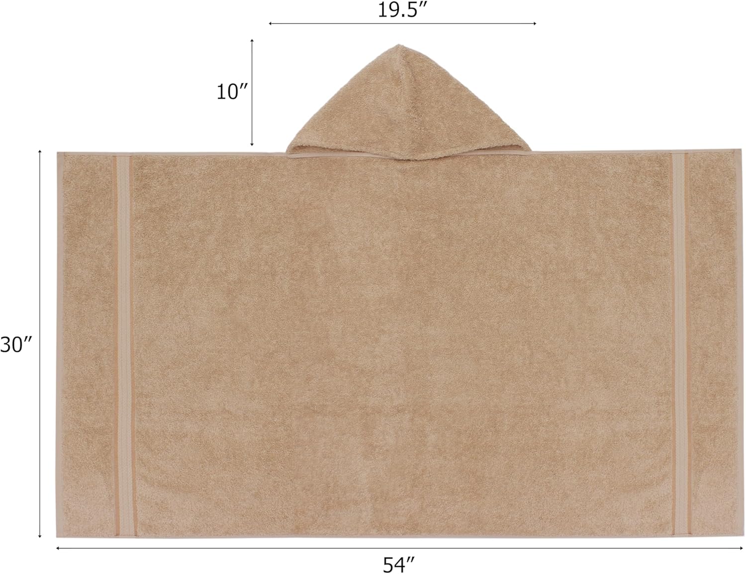 Original Kids Hooded Bath Towel - Ultra Soft 100 Cotton