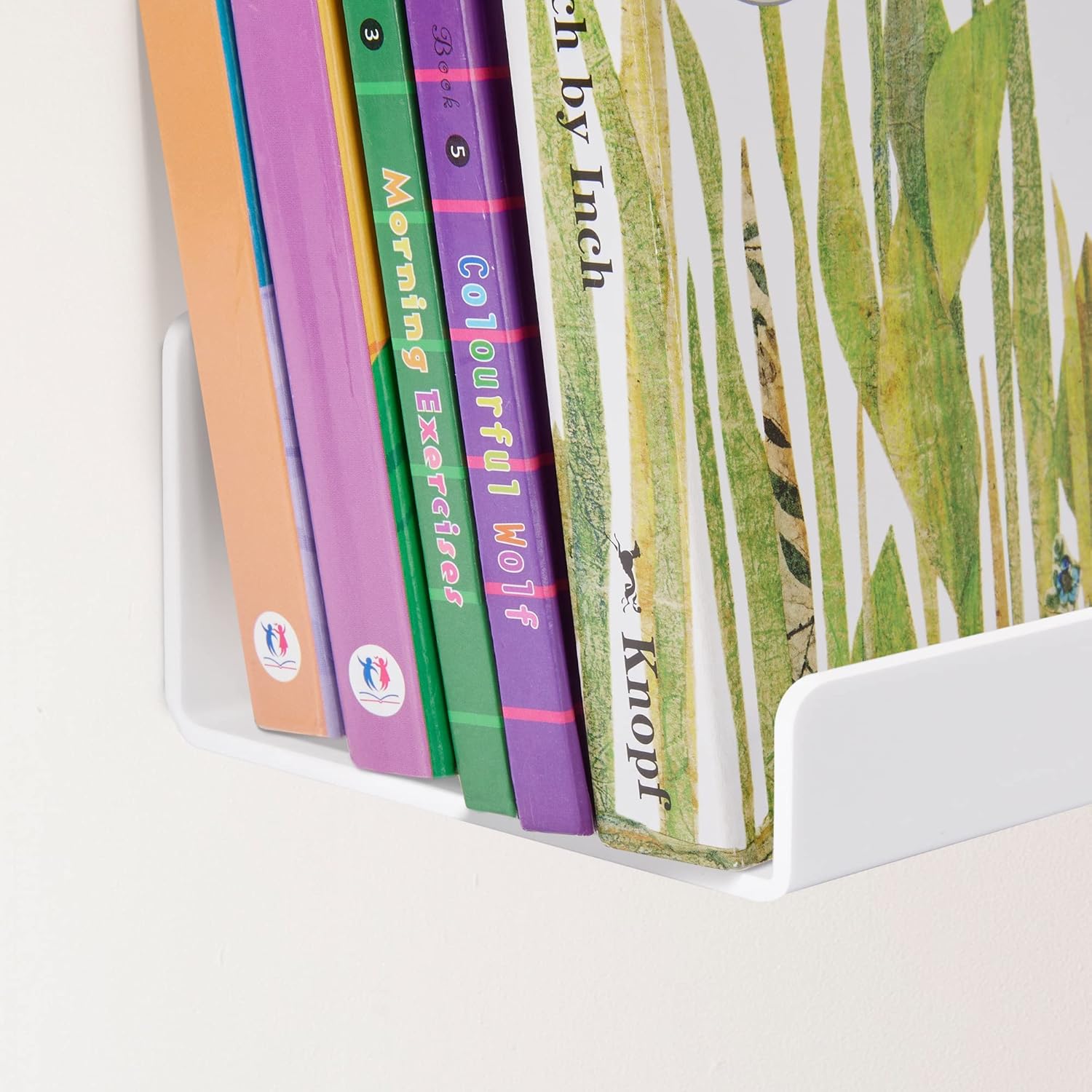 Upsimples 2 Pack Floating Acrylic Shelves for Wall Storage 1