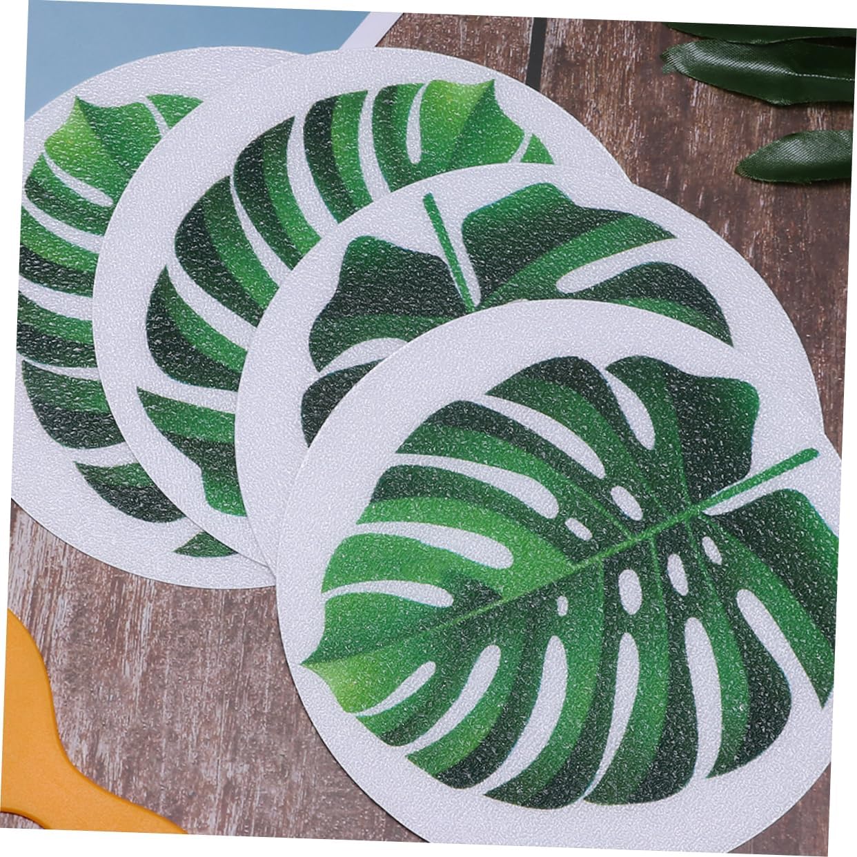 ABOOFAN Non-Slip Slip Resistant Slipping bathtub stickers with Leaves and Stones