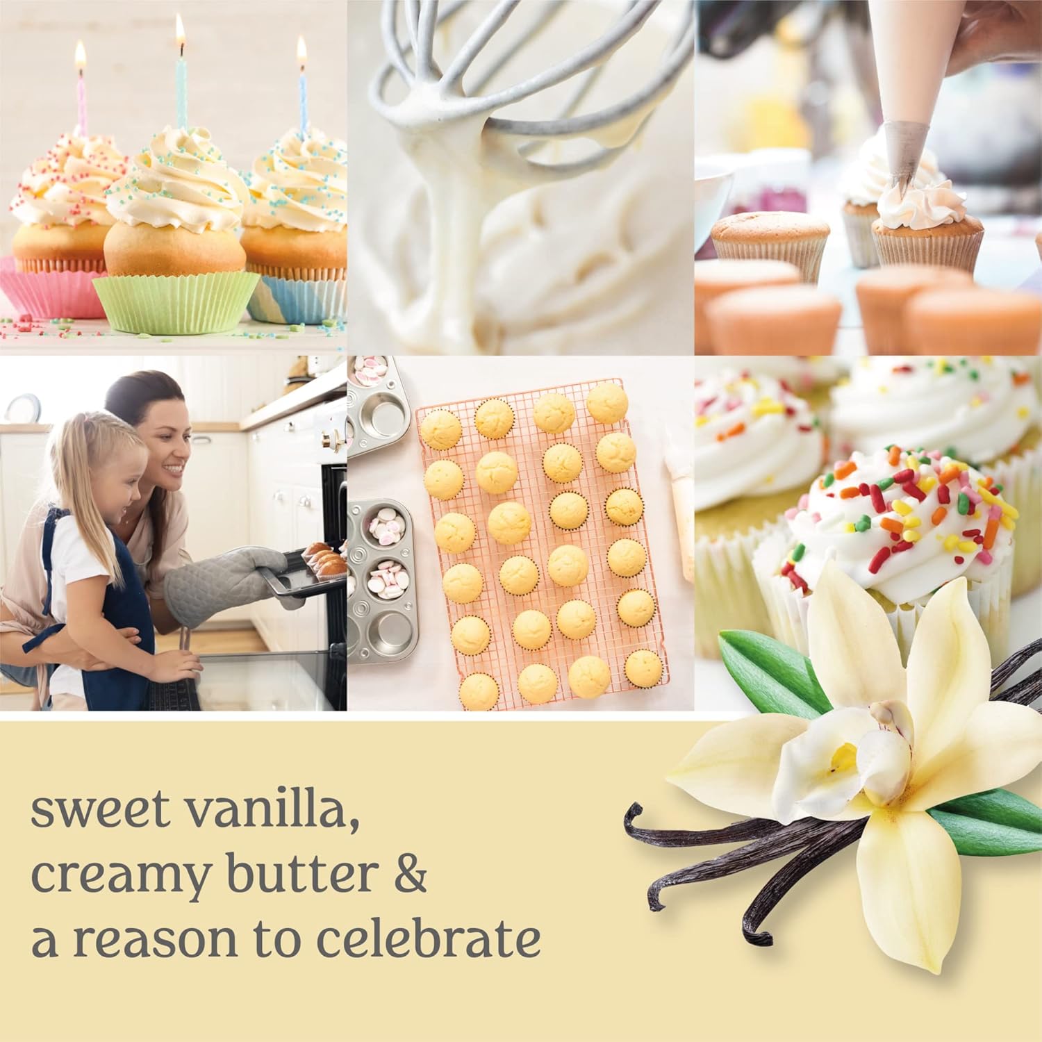 Vanilla Cupcake Candle