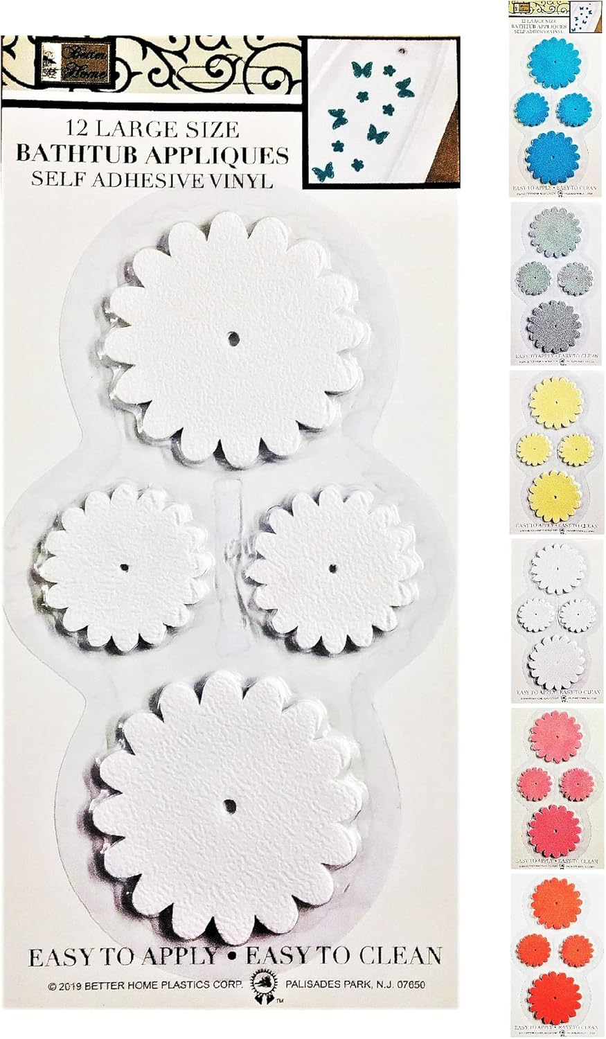 Better Home Sunflowers bathtub shower appliques