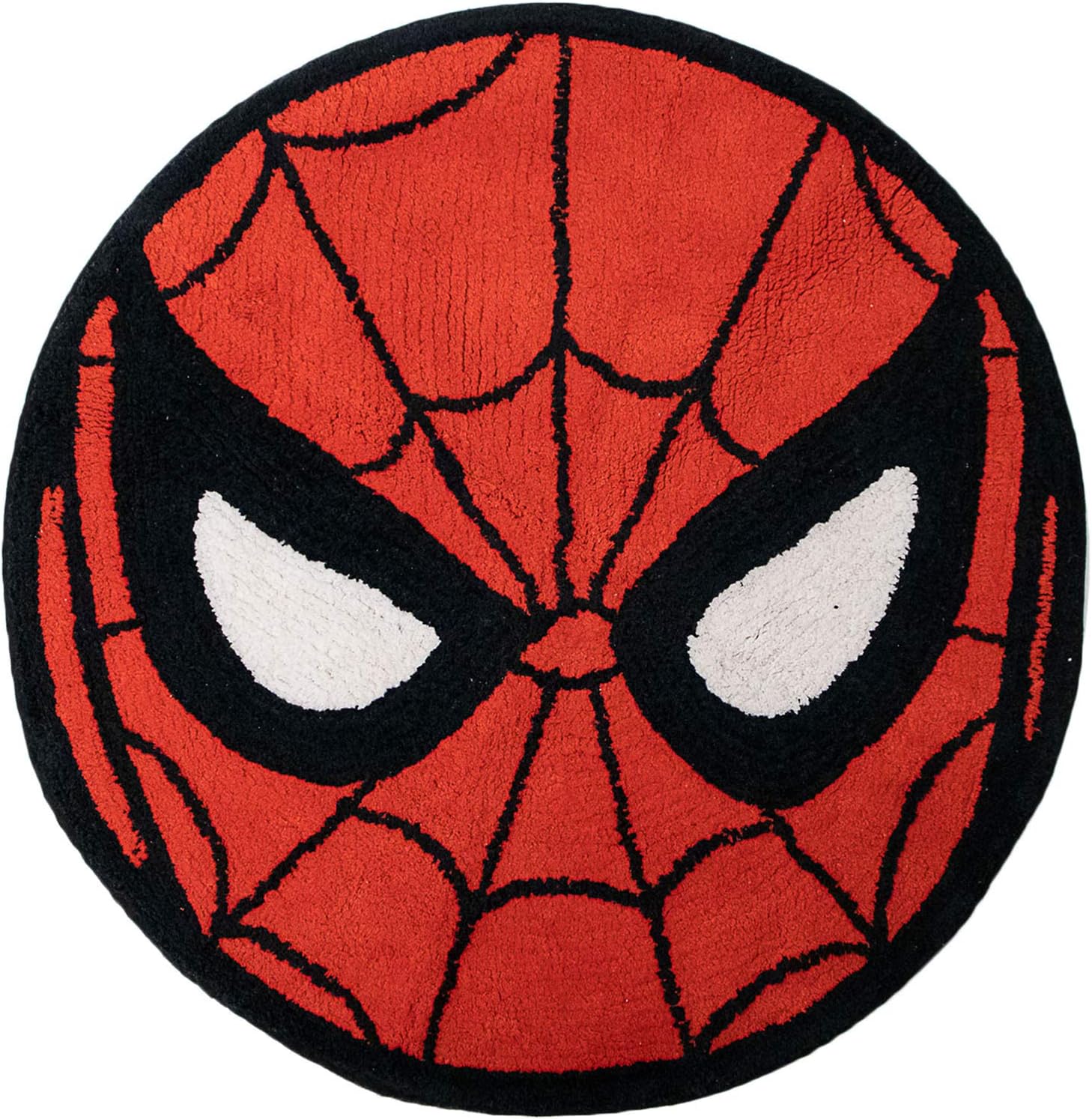 Jay Franco Marvel Comics Avengers Tufted Cotton Bathtub Rug Spiderman Design