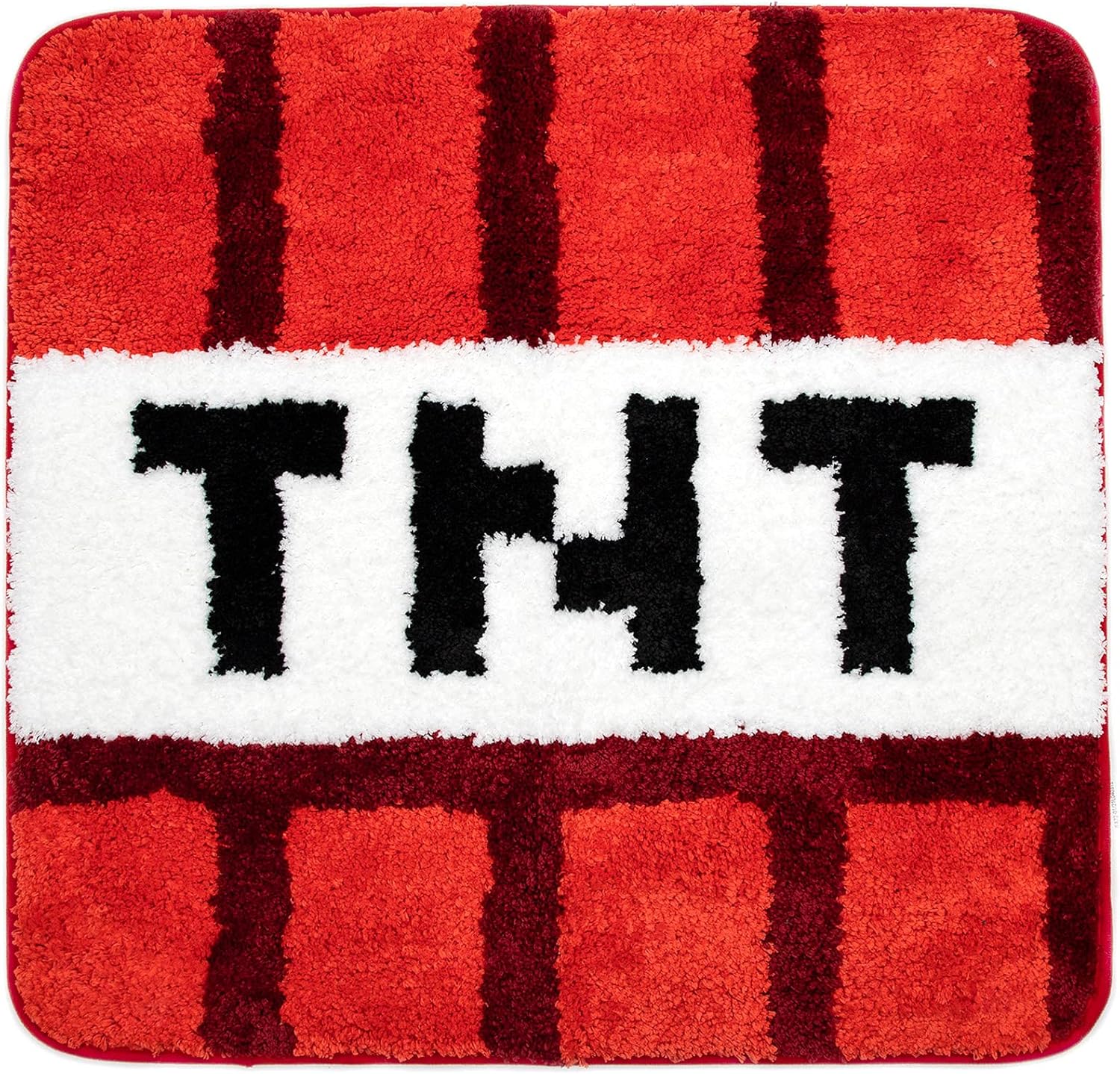 Jay Franco Minecraft Creeper TNT Bath Rug Soft Safety for Kids