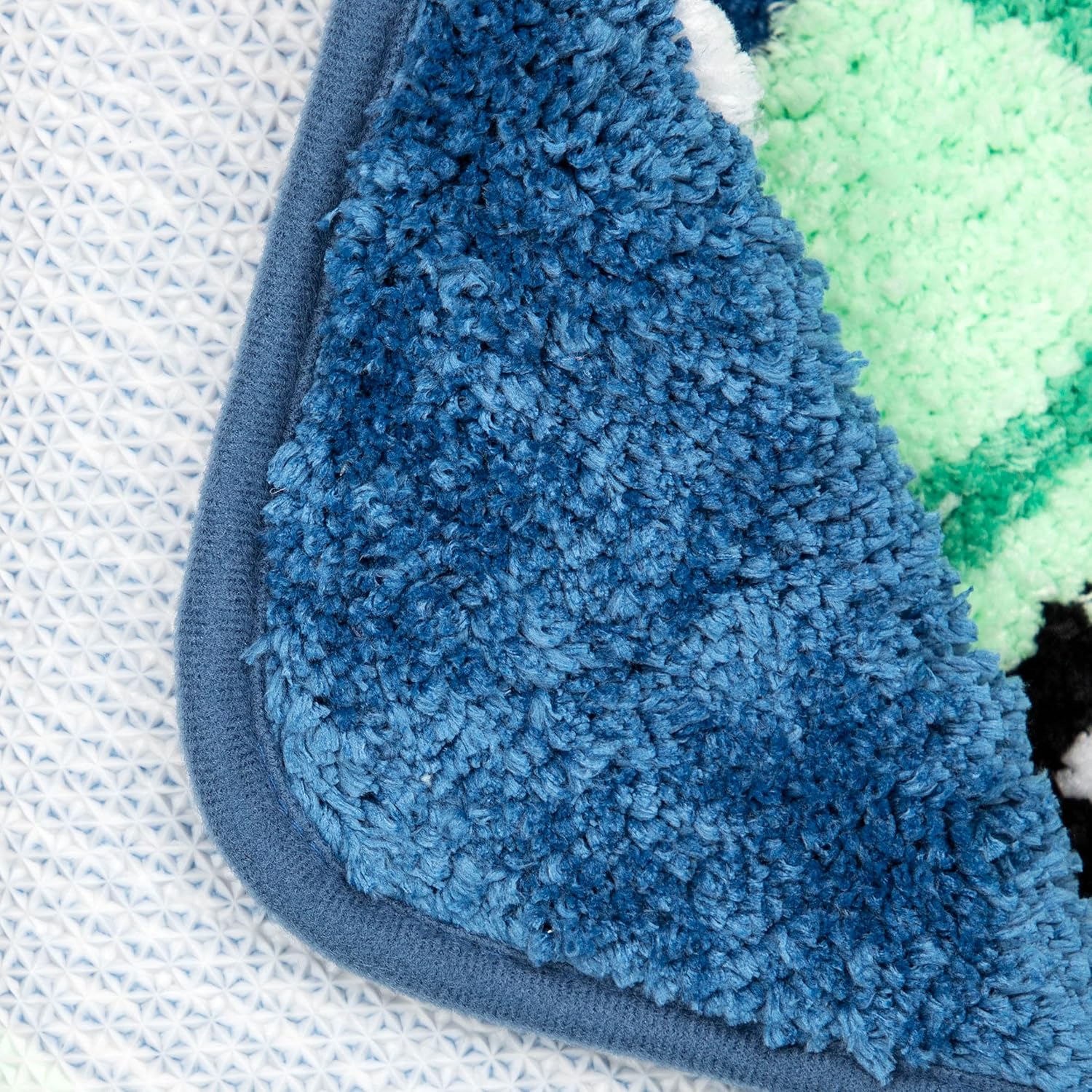 Jay Franco Star Wars Mandalorian Blue Space Bath Rug