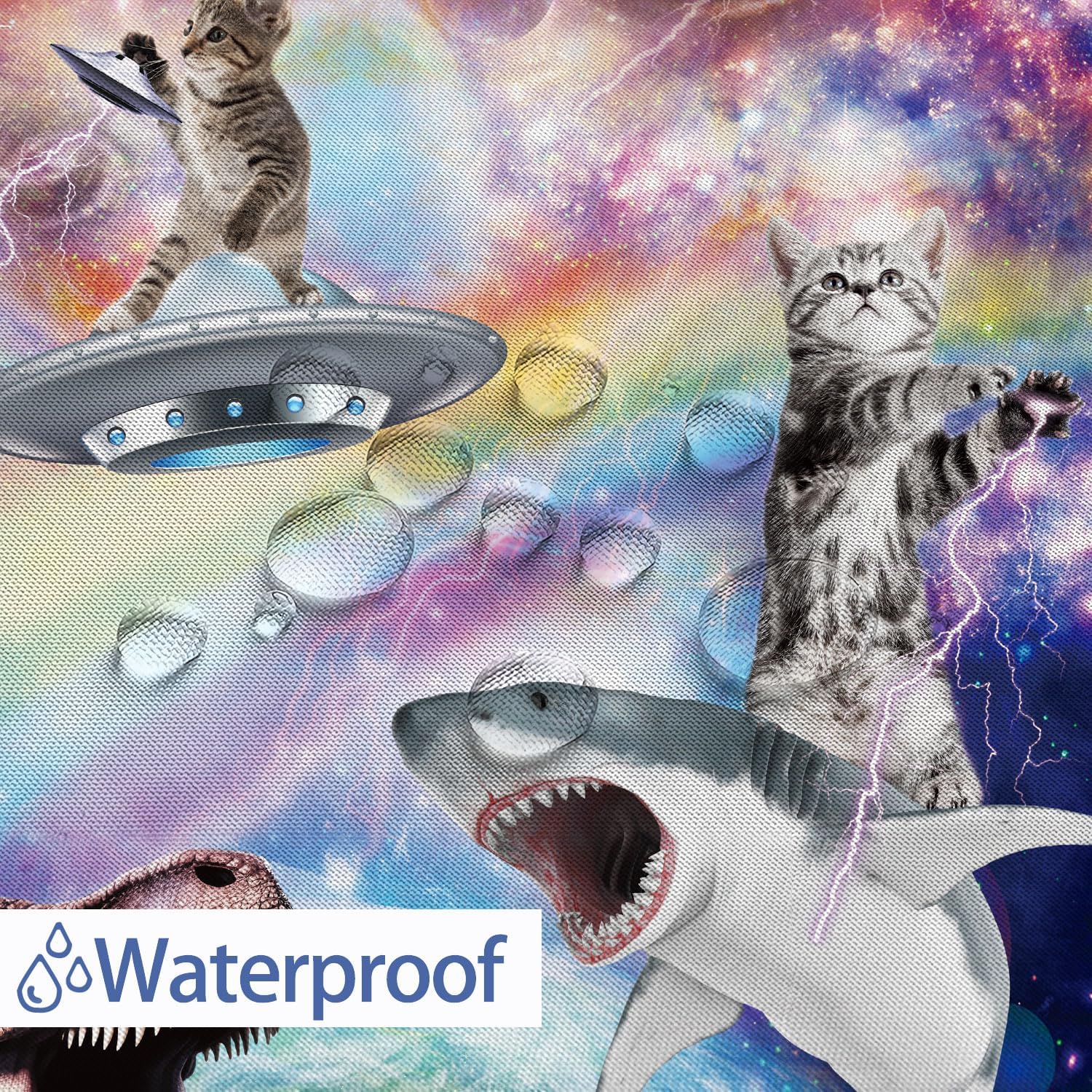 Funny Cat Shower Curtain