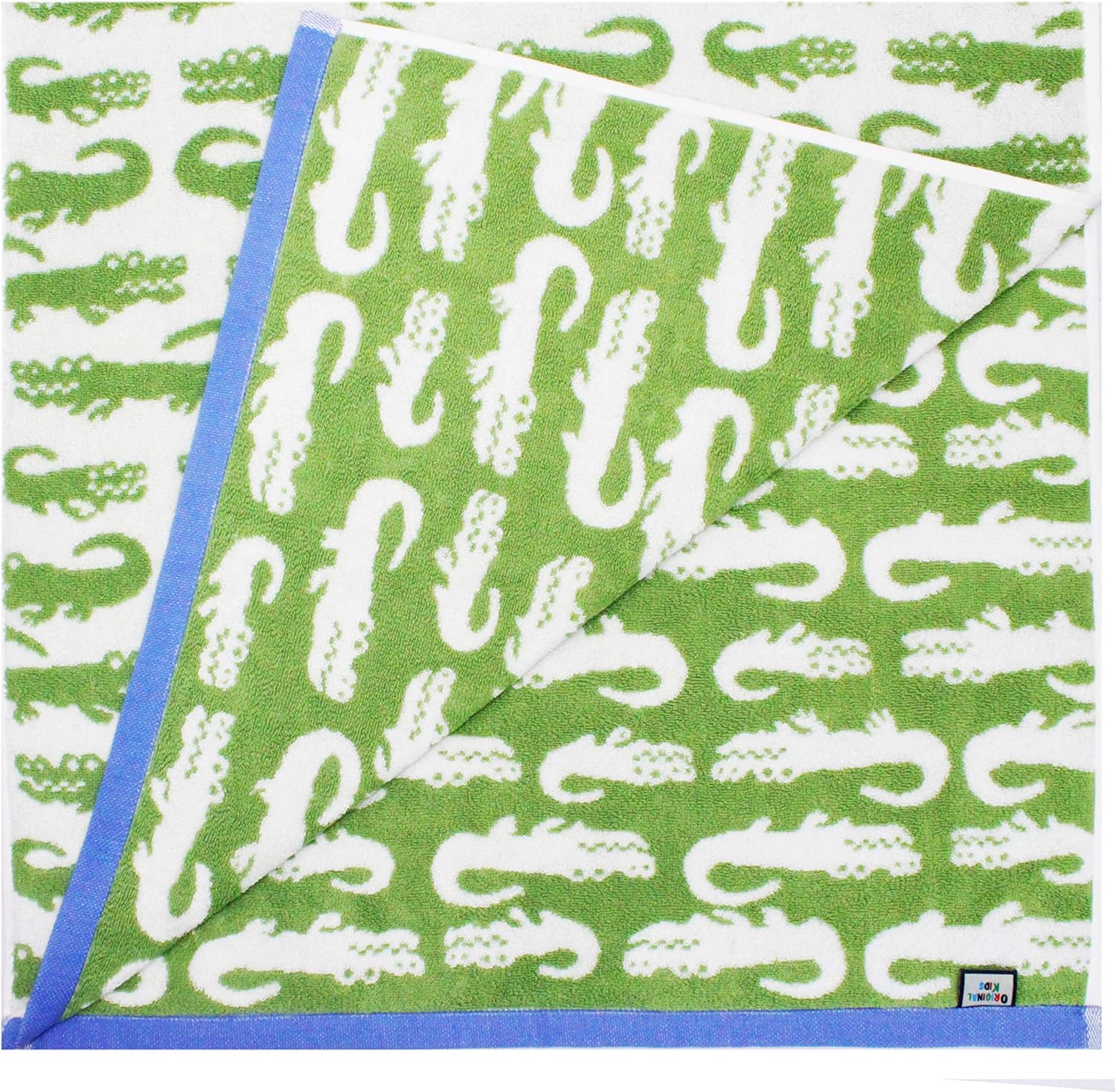 Original Kids 6 Piece Towel Set Crocodile